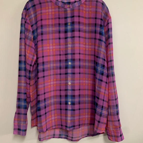 Juicy couture oversized sheer blouse - Picture 2 of 5